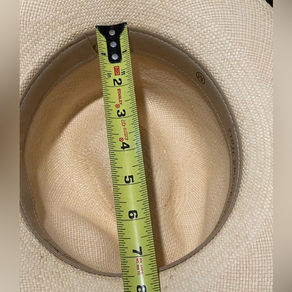 Handmade Genuine Panama Hats 100% Toquilla StrawFiona Fedora Sz M UNISEX